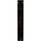 Ekena Millwork Galveston Wrought Iron Bracket, (Triple center brace), Antiqued Warm Silver 2"W x 10"D x 12"H BKTM02X10X12TGLAWS - alternate 2